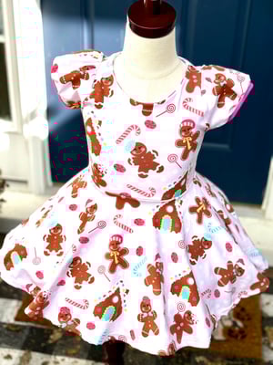 Image of Gingerbread Twirl Dress