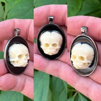 Image 2 of Baby face Cameo pendant 