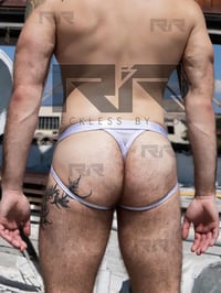 Image 3 of THE RECKLESS RANGER THONGSTRAP (white)