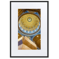 FRAMED GOLDEN DOME ART PRINT BY ANELKA WHO