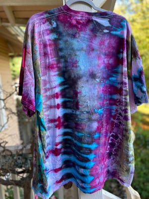 Image of 3XL Party At Your Own Pace Rain Tie Dye Shirt 4