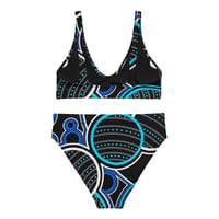 Image 2 of High-waisted bikini "Waterholes"