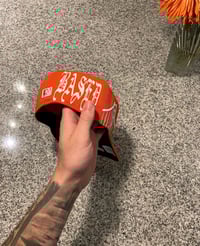 Image 4 of ORANGE SF GIANTS BRIDGE PATCH CUSTOM FITTED CAP