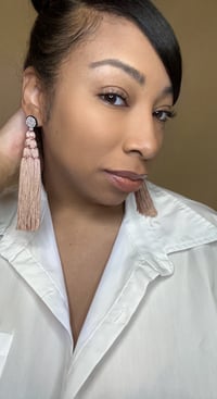 Image 2 of Flip the tassel earrings 