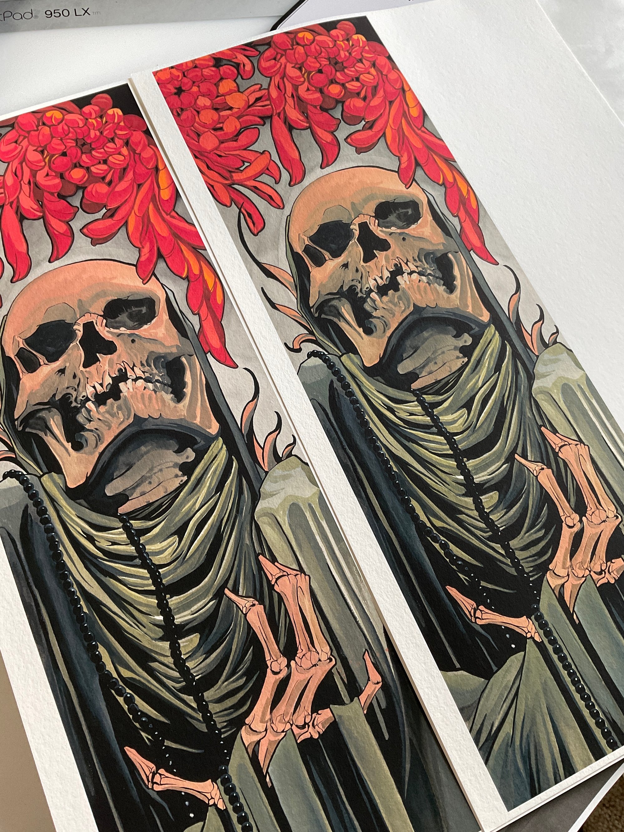 Image of Reaper print on Canvas 