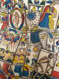 Image 1 of Ancien Tarot de Marseille première édition Grimaud 1930. Complet!