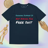 Image 3 of Free $hit Unisex Organic Cotton T-shirt