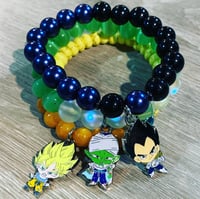 Image 1 of Dragon Ball Z Charmed Bracelets