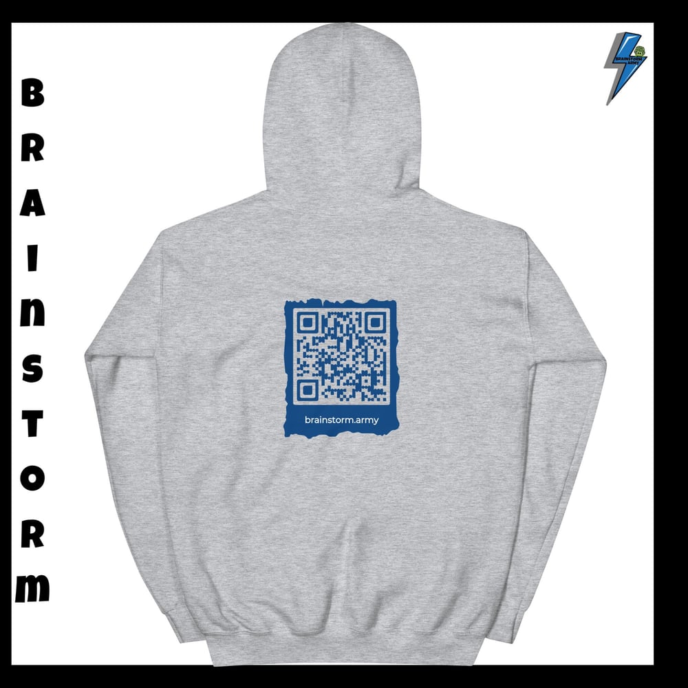 QR Code Brainstorm Hoodie