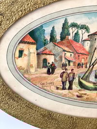 Image 5 of Paire de gravures anciennes - années 30