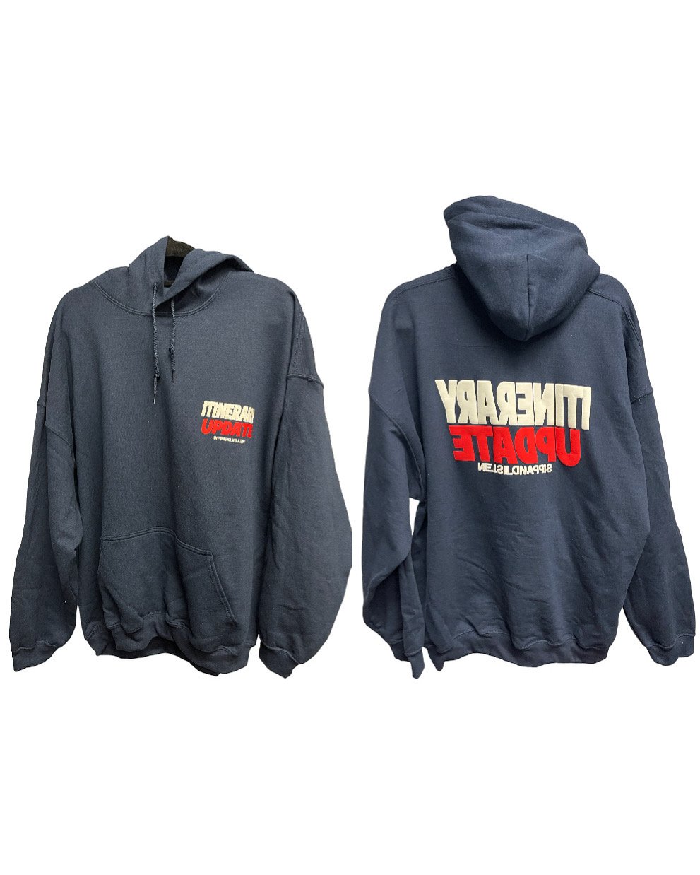 Itinerary Update BIG LOGO Hoodie