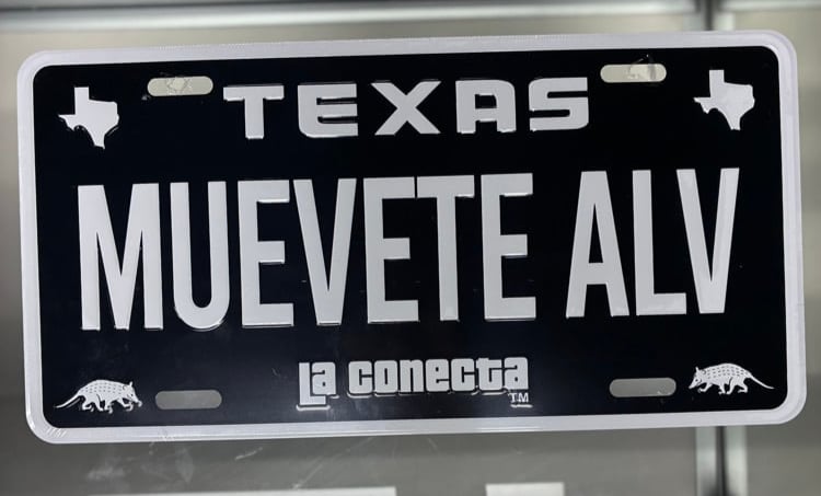 License plates (no legal) for show only 