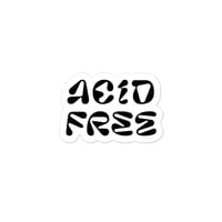 Image 1 of ACID FREE Kiss-Cut Vinyl Sticker