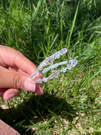 Silver Crystal Cross 