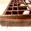 Antique Oak Typeset Tray