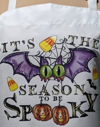 Image 3 of It's the Spooky Season Apron (white)  