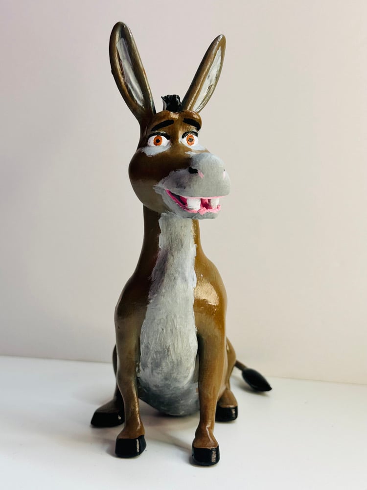 Image of Hand Painted Animal Figurines -3D Printed