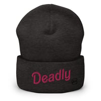 Image 8 of Cuffed Beanie "Deadly"