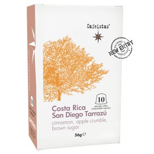 Image of san diego tarrazu - costa rica - 10 compostable nespresso®*compatible capsules