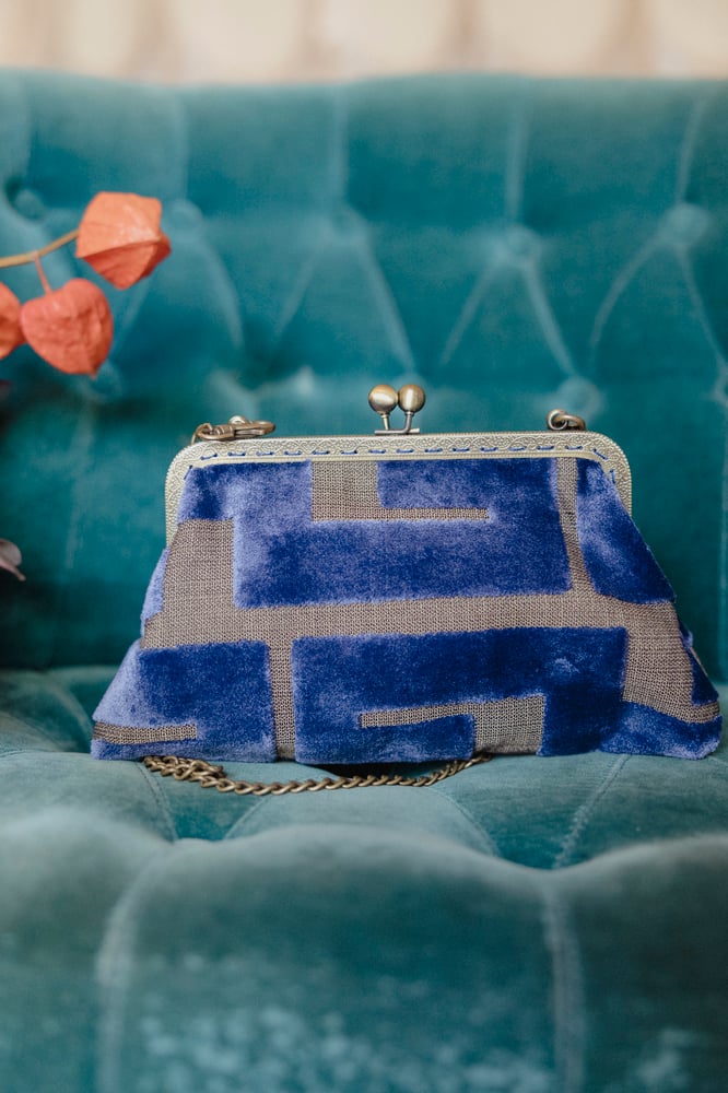 Image of Pralina Bag Geometric Indaco