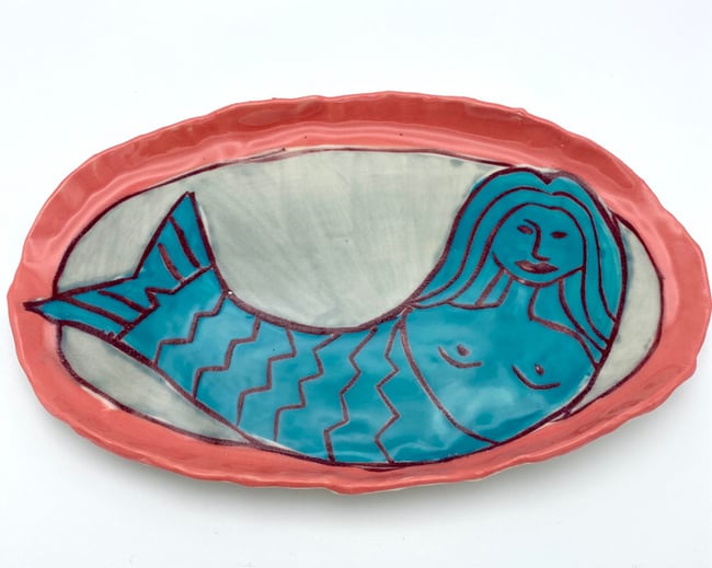 🧜🏻‍♀️Mermaid Plate🧜🏻‍♀️