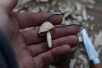 Image 3 of Spotty Toad stall mushroom pendant 