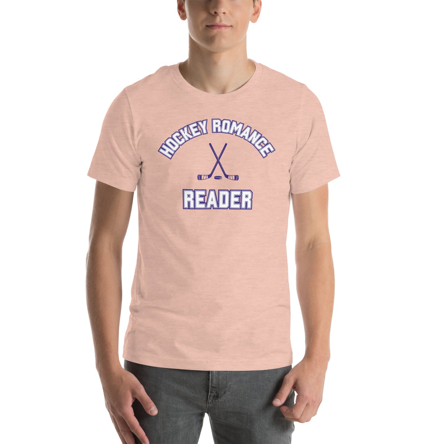 Image of Hockey romance reader Unisex t-shirt