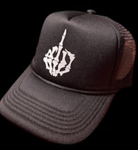 Image 1 of Middle finger plus trucker hat