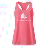 Image 1 of 3Way Summer Ladies' Fitted Racerback Tank Top