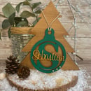 Image 3 of Initial Bauble with Name