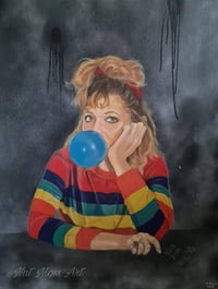 Image 1 of 'Debbie Doesn't Care' Original 