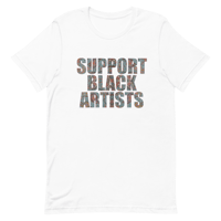 Image 1 of Support Black Art Shirt