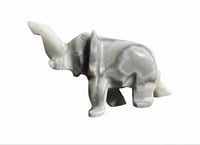 Image 2 of White Onyx Elephant 