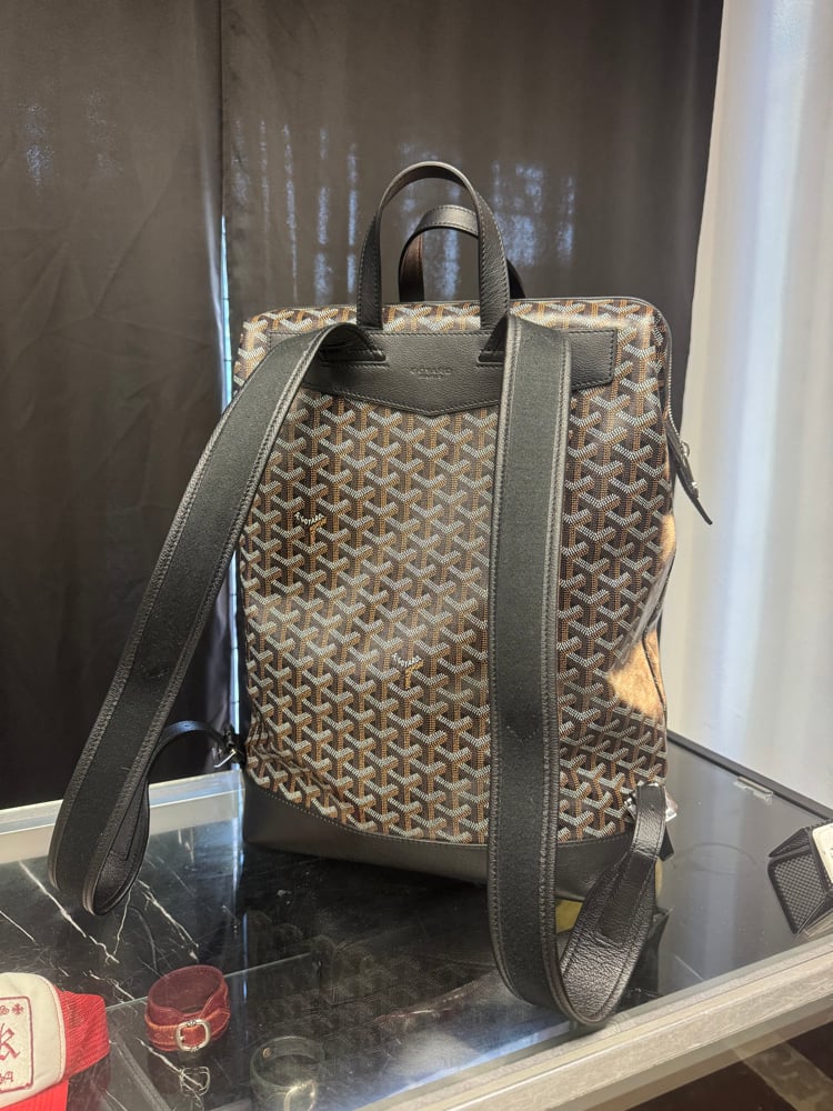 Image of Goyard Calfskin Cisalpin Backpack copy