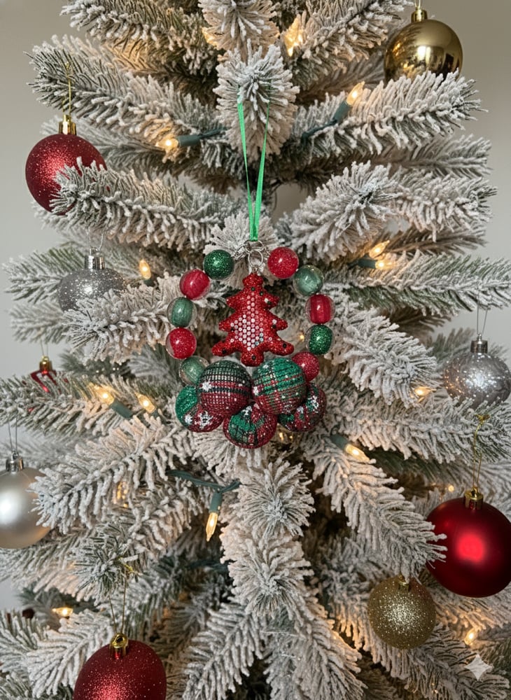 Image of Handcrafted Fancy Ornaments 