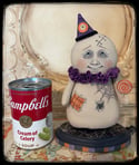 ghost Halloween folk art doll 