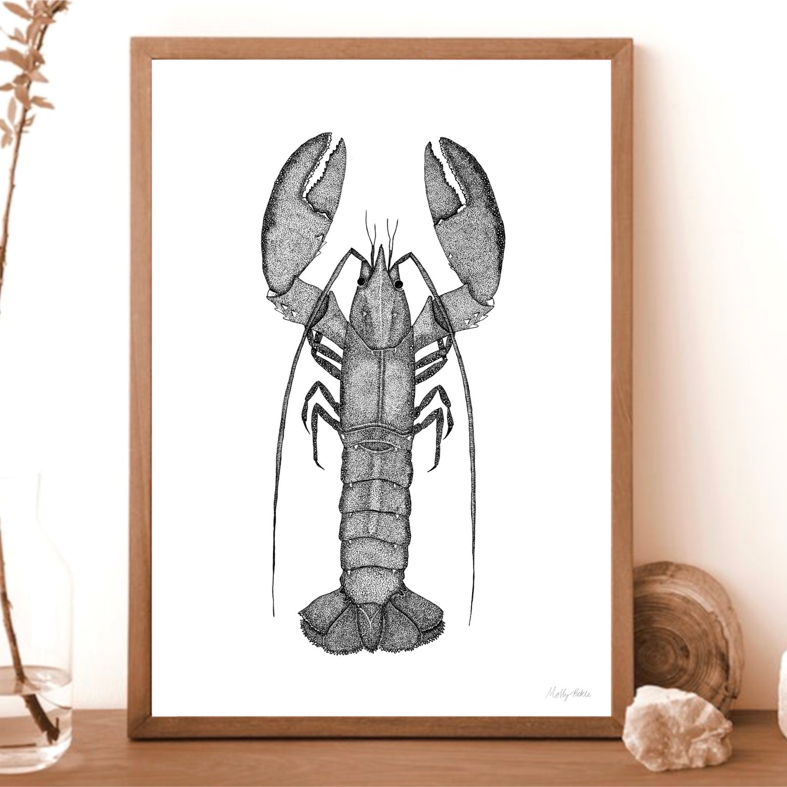 Image of Lobster Print