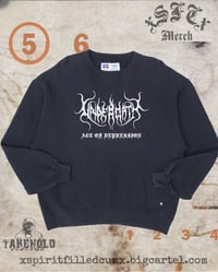 Act Of Depression  Black vintage crewneck