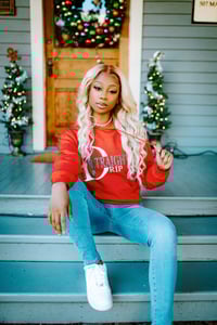 $D red Christmas hoodie