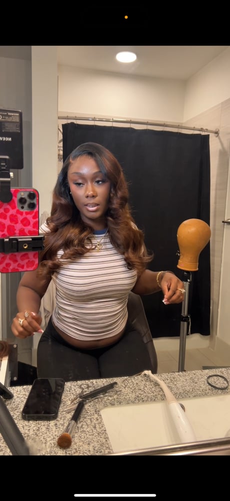 Image of Ready To Wear Balayage T1b/4 8x5 Glueless 