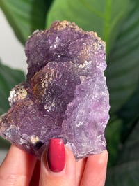 Image 2 of NATURAL RAINBOW IRIDESCENT CUBIC FLUORITE -CHINA- E