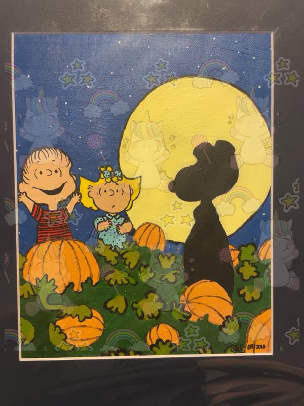Image of Peanuts Acrylic Paintings