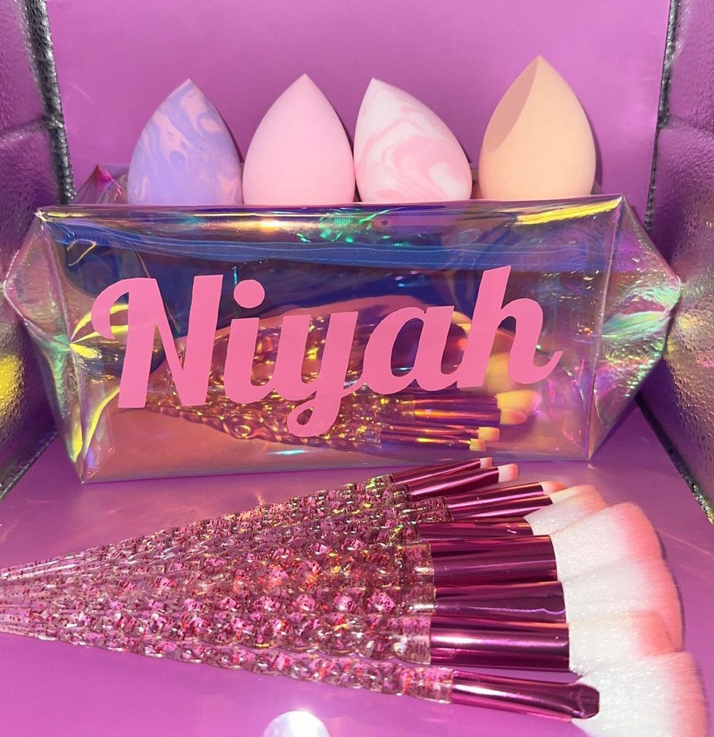 Image of Custom make up bag combo