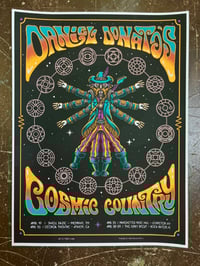 Image 3 of Daniel Donato's Cosmic Country - Tour print - 2025