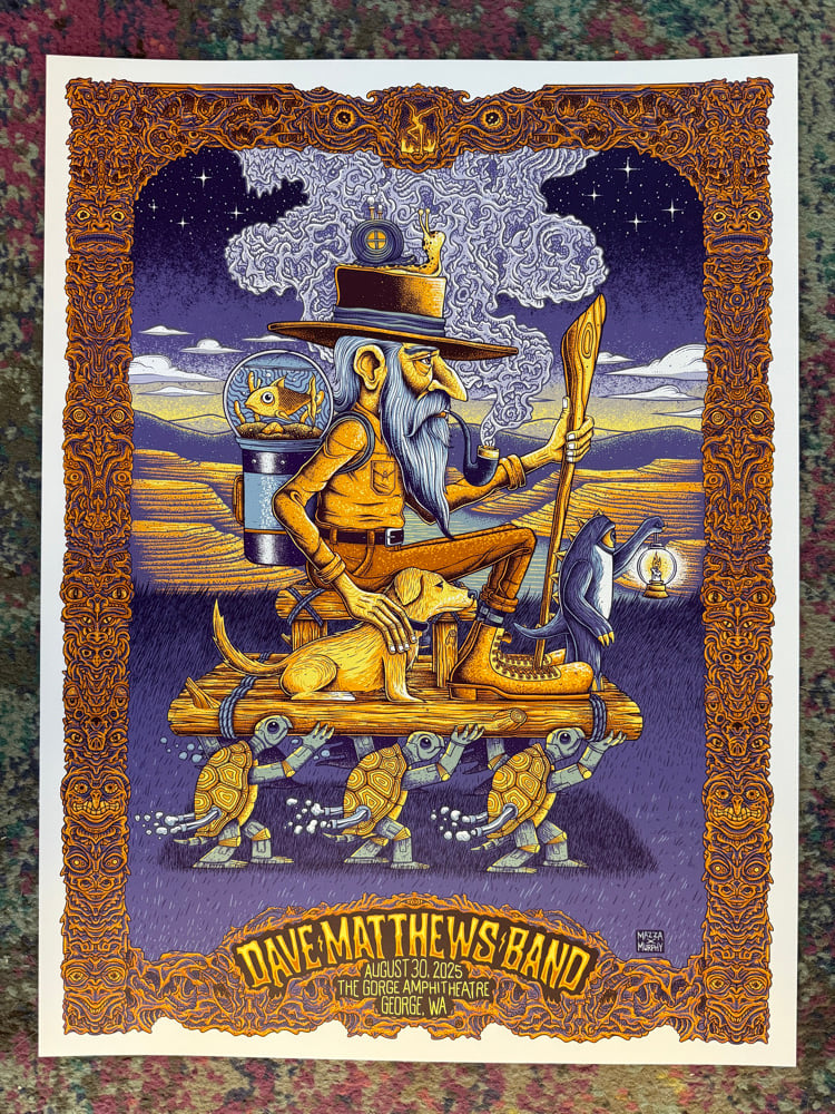Image of Dave Matthews Band - August 30th, 2025 - Regular and Variants copy