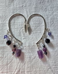 Image 2 of  Clairvoyancy Ear Cuffs 🔮👁💜