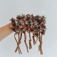 Image 2 of Vintage Style Rustic Floral Halo
