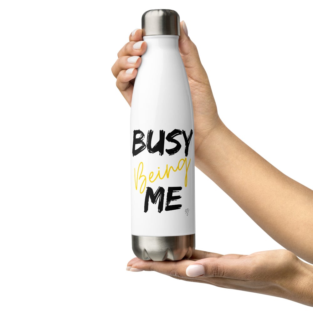 Image of Busy Being Me Water Bottle