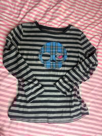 Image 4 of Plaid Skull Cutie Long Sleeve Top 🩷💙💀(XL/XXL)