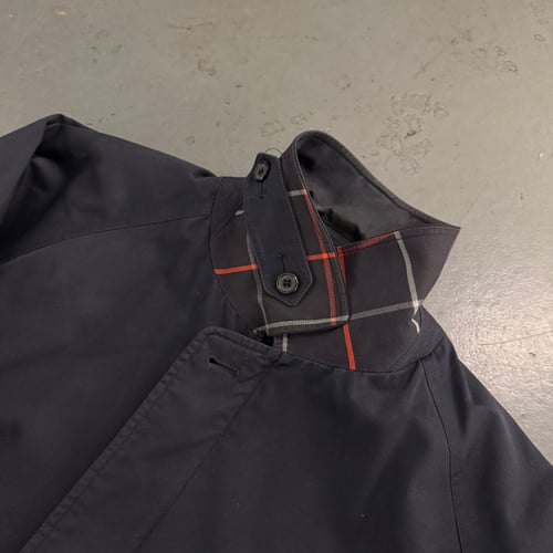 Image of 1980s Burberry Harrington jacket, size large 